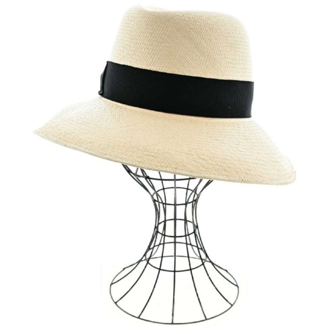 Borsalino - Borsalino ボルサリーノ ストローハット S ベージュ Borsalino - Borsalino ボルサリーノ ストローハット S ベージュ