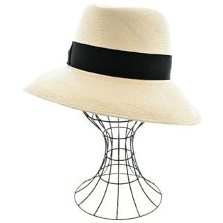 Borsalino - Borsalino ボルサリーノ ストローハット S ベージュ Borsalino - Borsalino ボルサリーノ ストローハット S ベージュ
