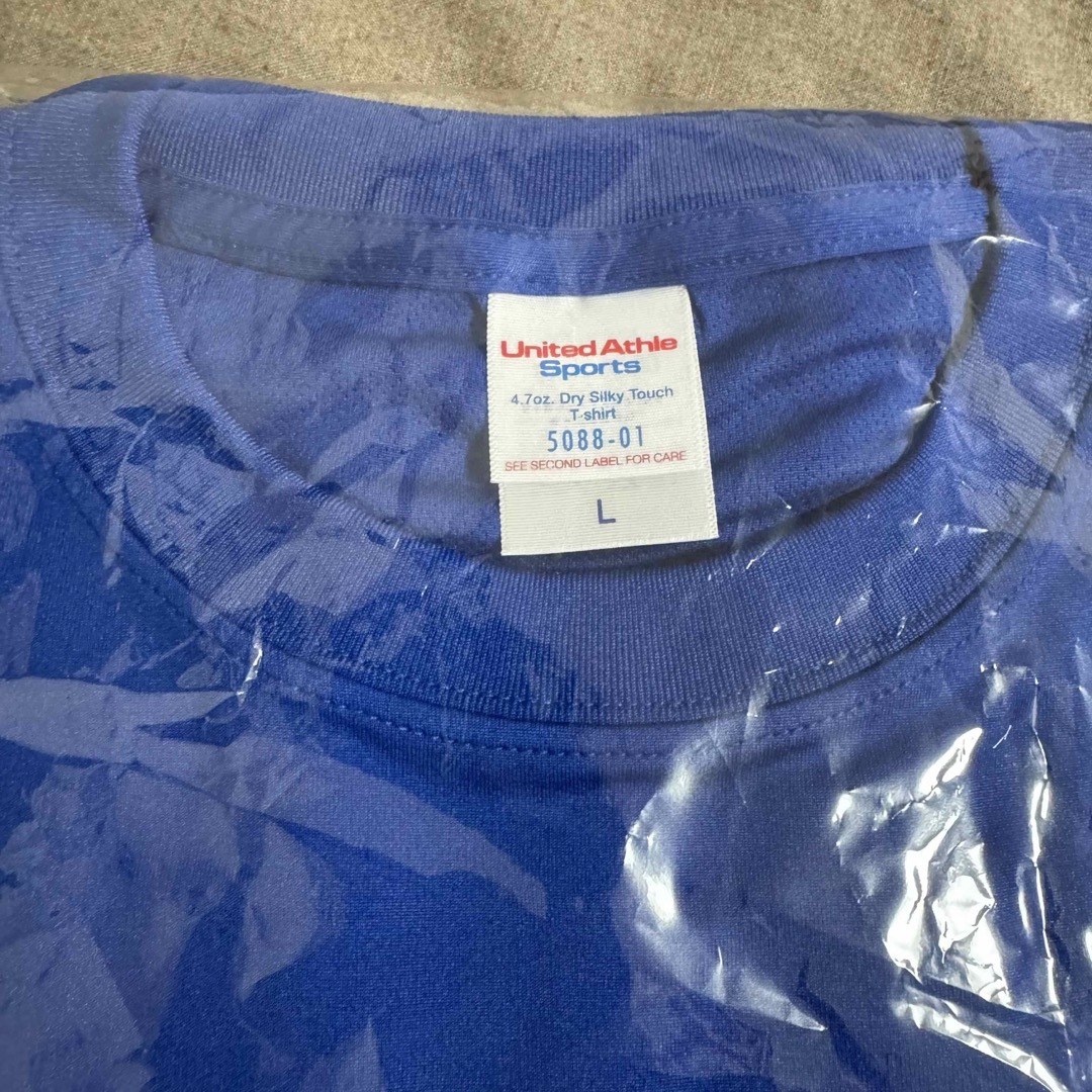 サバシスター サバサッカー Tシャツ ブルー Lサイズの通販 by み サバシスター サバサッカー Tシャツ ブルー Lサイズの通販 by み