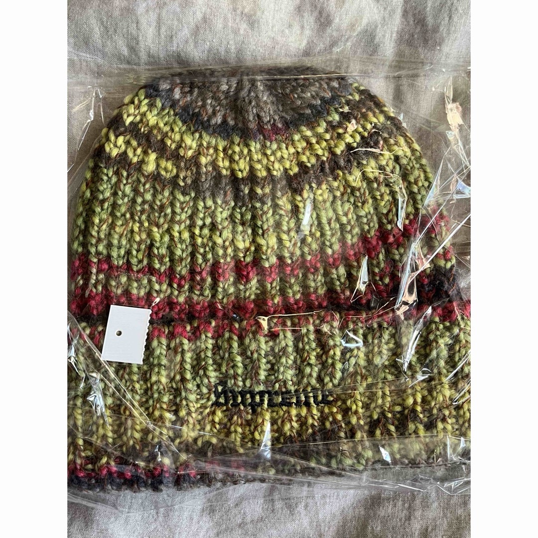 Supreme - Supreme Space Dye Stripe Beanie yellowの通販 by U Supreme - Supreme Space Dye Stripe Beanie yellowの通販 by U