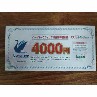 東建コーポレーション ハートマークショップ株主優待割引券 4,000円(ショッピング)