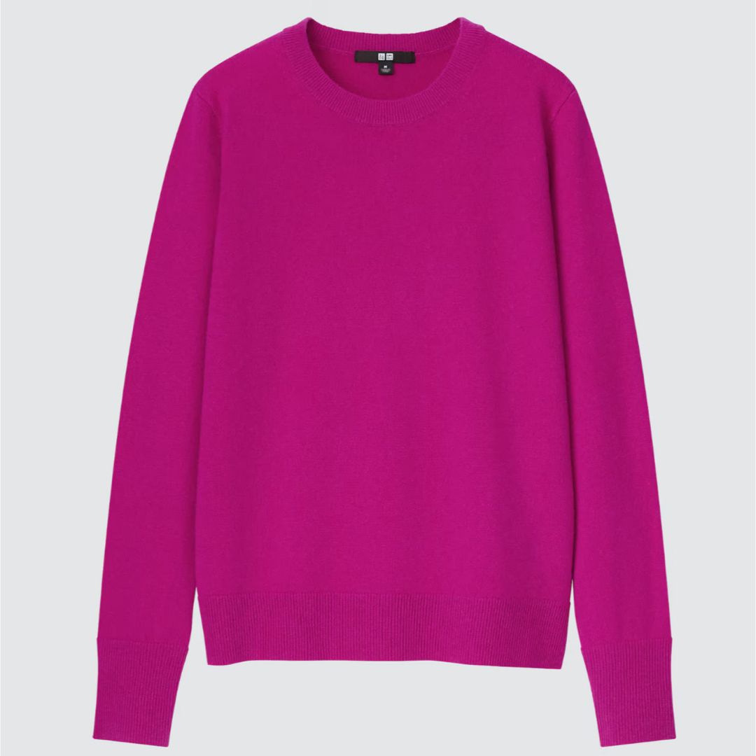 UNIQLO - UNIQLO カシミヤ クルーネックセーターの通販 by ちな UNIQLO - UNIQLO カシミヤ クルーネックセーターの通販 by ちな