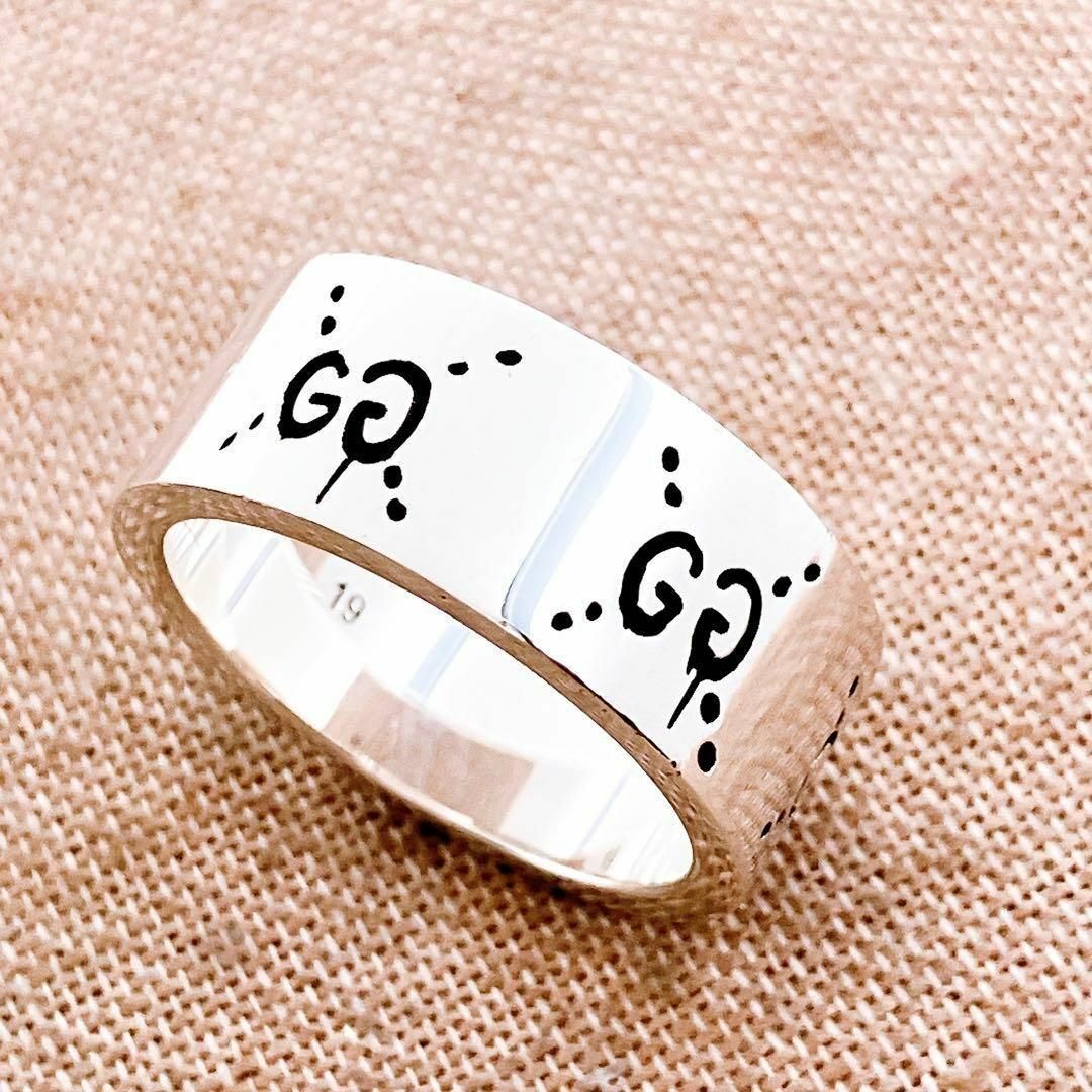 GUCCI - 極美品*GUCCI グッチ 925 リング 指輪 シルバー メンズ GUCCI - 極美品*GUCCI グッチ 925 リング 指輪 シルバー メンズ