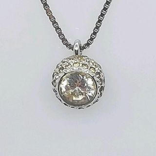 新しい到着 SWAROVSKI - ラウンド パヴェボール ネックレス スワロフスキー ネックレス、ペンダント、チョーカー
