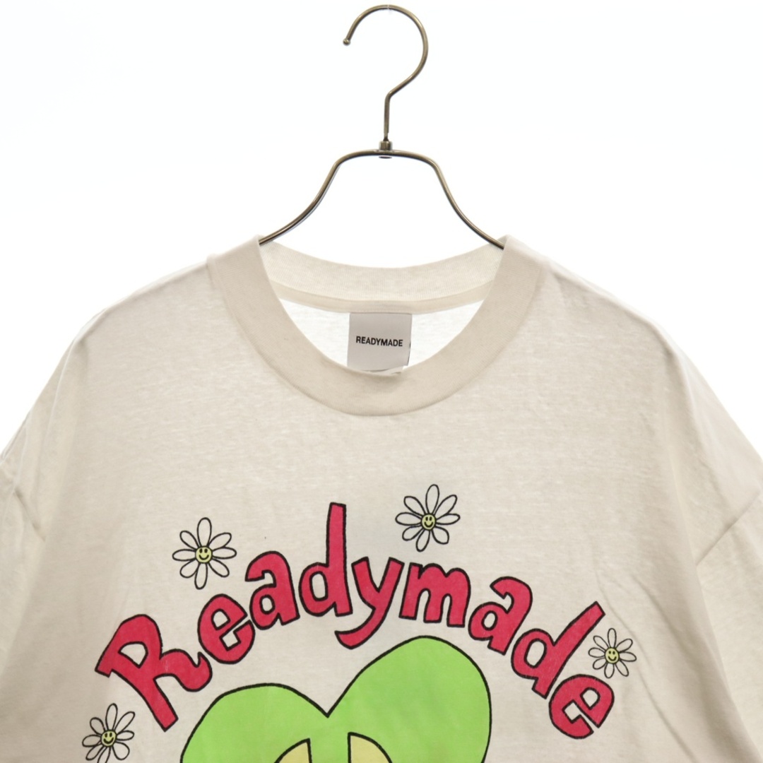READY MADE レディメイド 24SS ハートロゴプリントTシャツ 半袖 READY MADE レディメイド 24SS ハートロゴプリントTシャツ 半袖