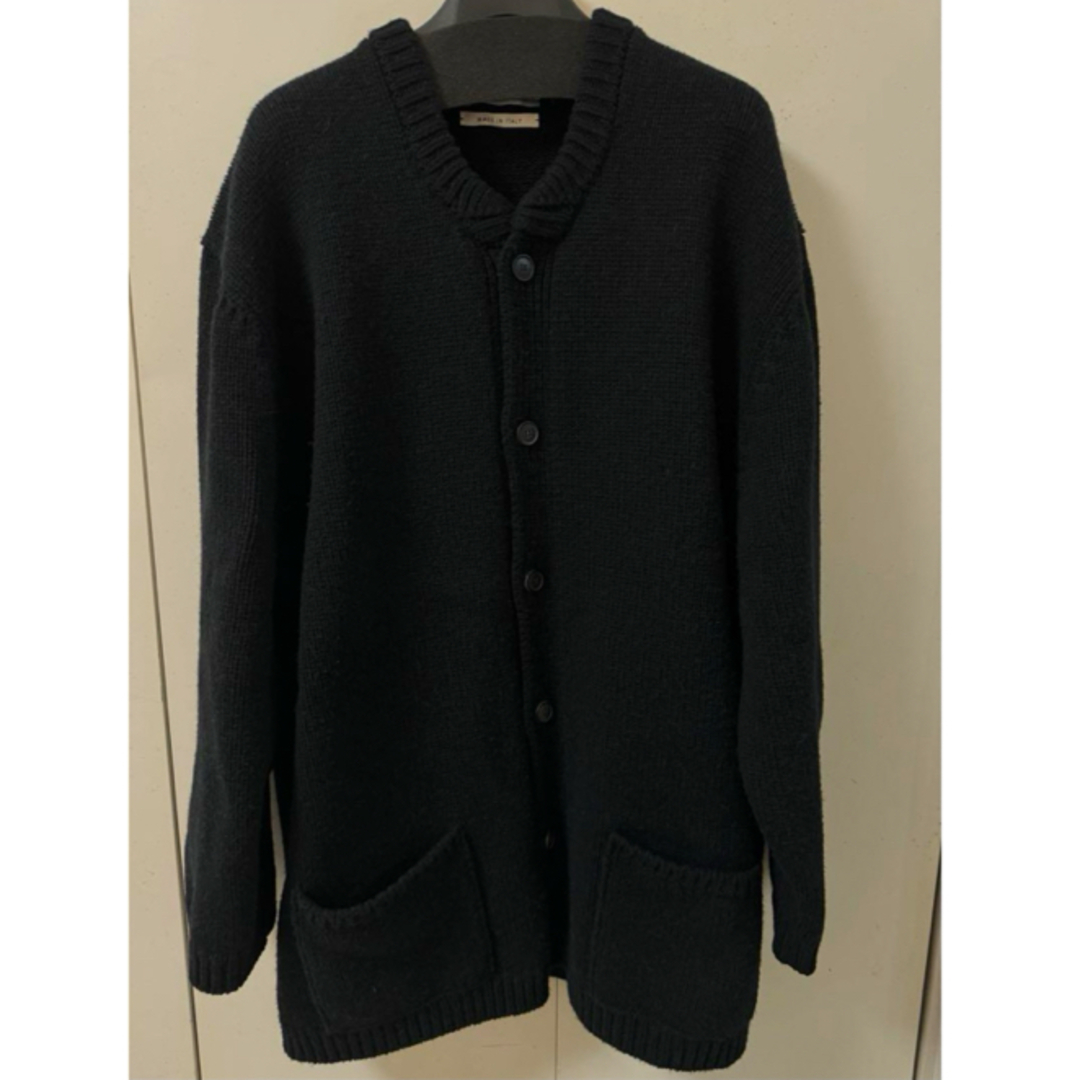 cristaseya CAMEL MAXI CARDIGAN black cristaseya CAMEL MAXI CARDIGAN black