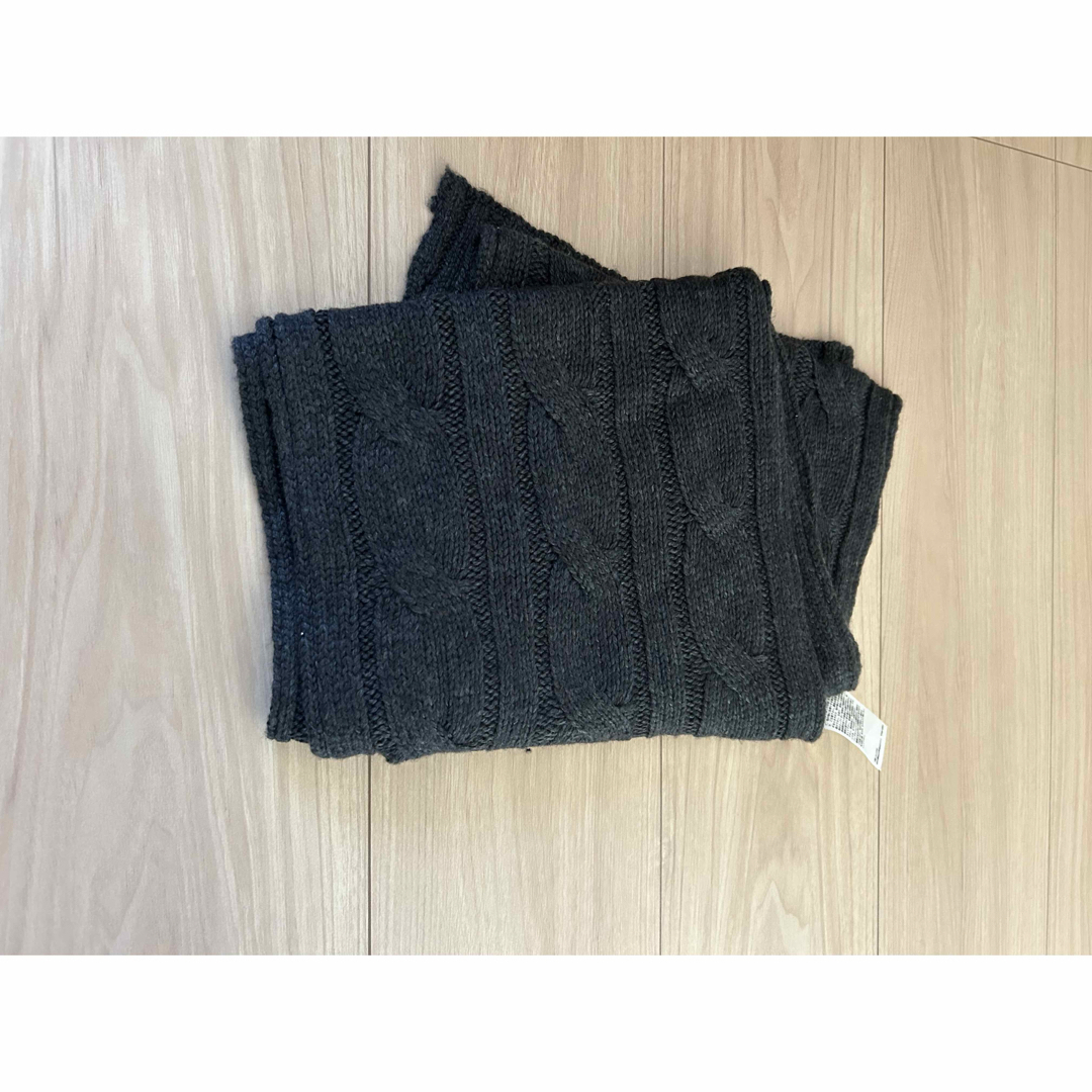 マフラー 紺 メンズのファッション小物(マフラー)の商品写真
