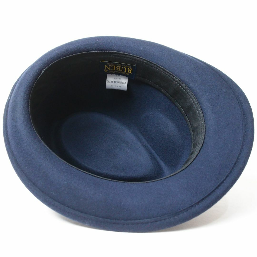 Ruben - 新品 RUBEN フェルトウール 中折ハット BIG SIZE Ruben - 新品 RUBEN フェルトウール 中折ハット BIG SIZE