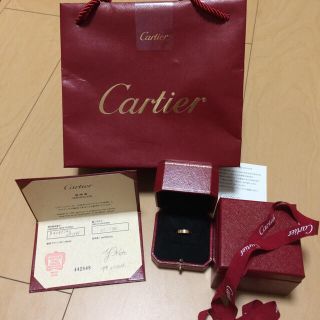 カルティエ(Cartier)のお値下げしました カルティエ ミニラブリング(リング(指輪))