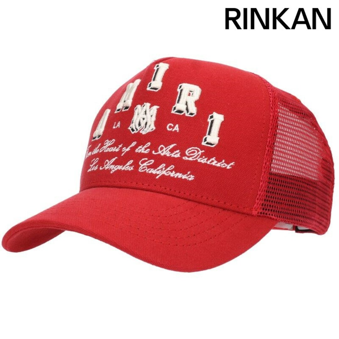 AMIRI - アミリ PF23MAH018 Varsity Trucker Hat ロゴ刺繍 AMIRI - アミリ PF23MAH018 Varsity Trucker Hat ロゴ刺繍
