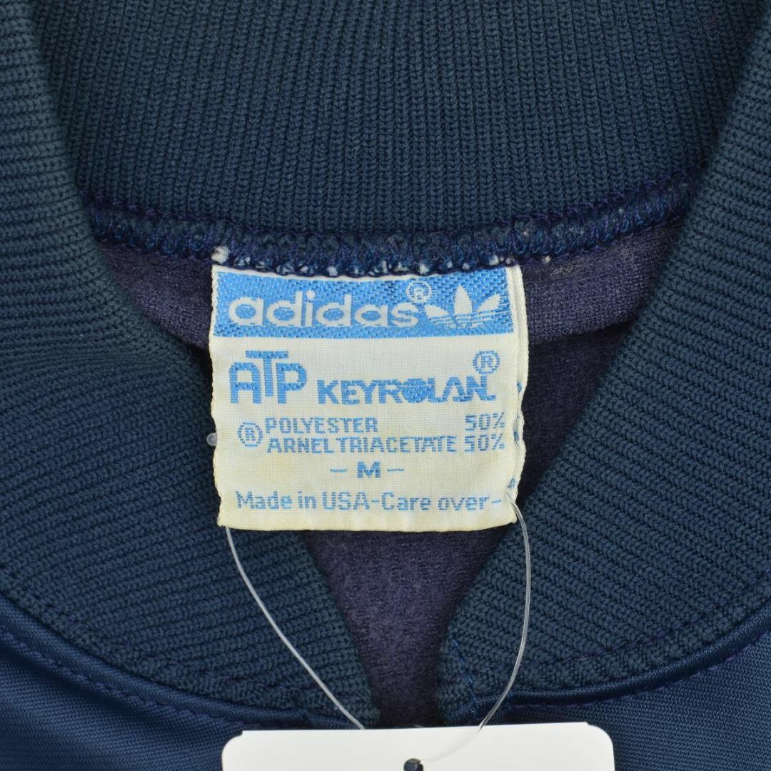 adidas - 【ADIDAS/アディダス】80s USA製 ATPジャージ ネイビー adidas - 【ADIDAS/アディダス】80s USA製 ATPジャージ ネイビー