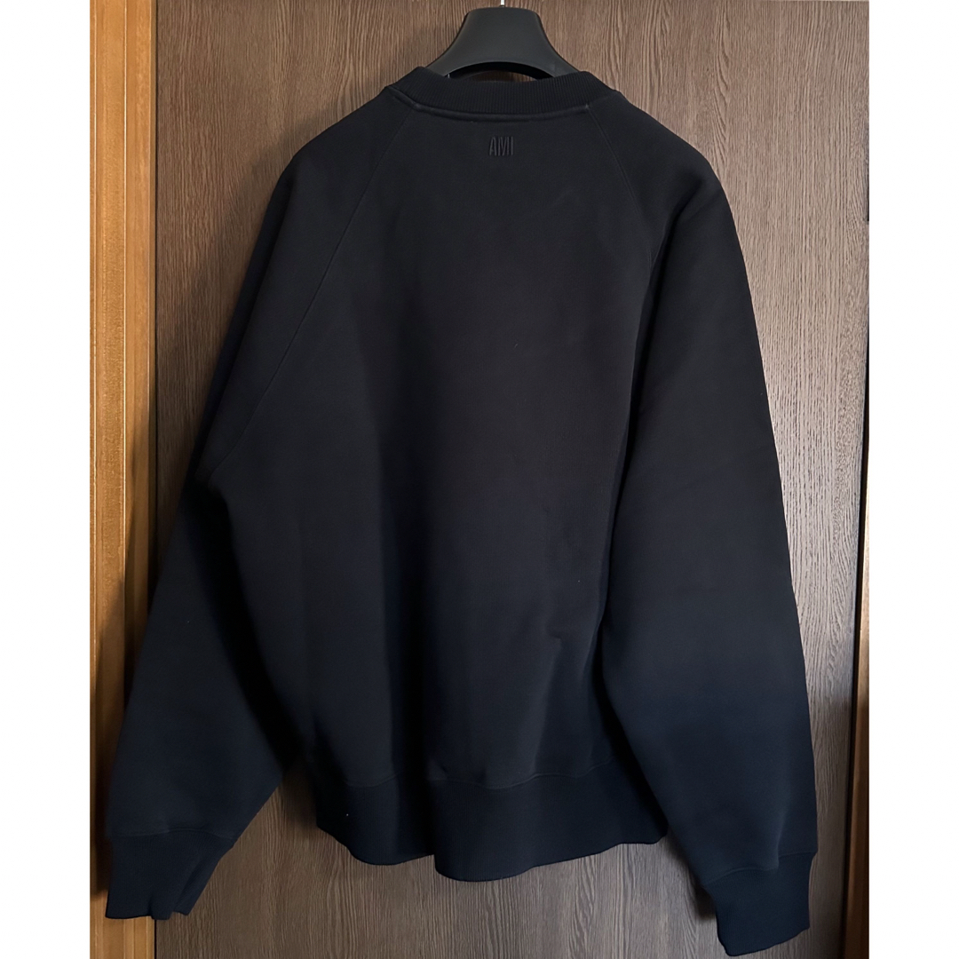 黒L新品 AMI Paris グラフィック スウェット シャツ ブラック アミ 黒L新品 AMI Paris グラフィック スウェット シャツ ブラック アミ