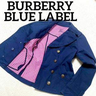 BURBERRY BLUE LABEL - BURBERRY BLUE LABEL⭐︎金ボタン BURBERRY BLUE LABEL - BURBERRY BLUE LABEL⭐︎金ボタン
