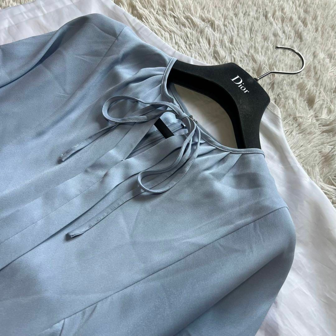 CELFORD - 【美品】CELFORD ロングワンピース 水色 プリーツ CELFORD - 【美品】CELFORD ロングワンピース 水色 プリーツ