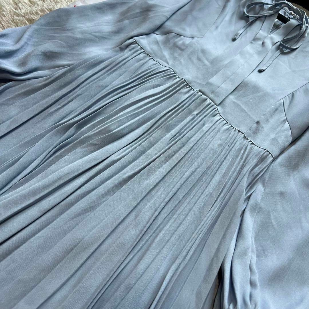 CELFORD - 【美品】CELFORD ロングワンピース 水色 プリーツ CELFORD - 【美品】CELFORD ロングワンピース 水色 プリーツ