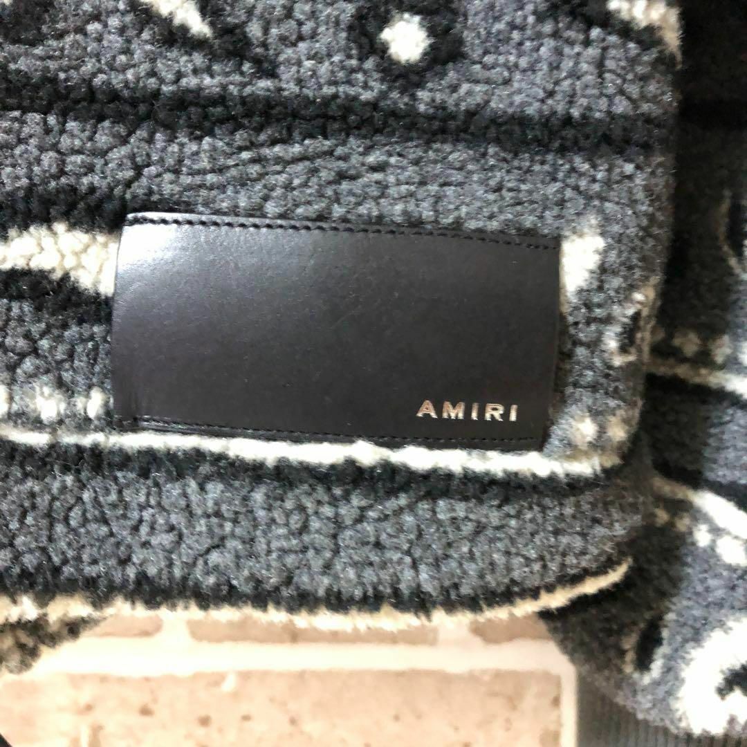 AMIRI - AMIRI アミリ Bandana バンダナ柄 フリース ボア AMIRI - AMIRI アミリ Bandana バンダナ柄 フリース ボア