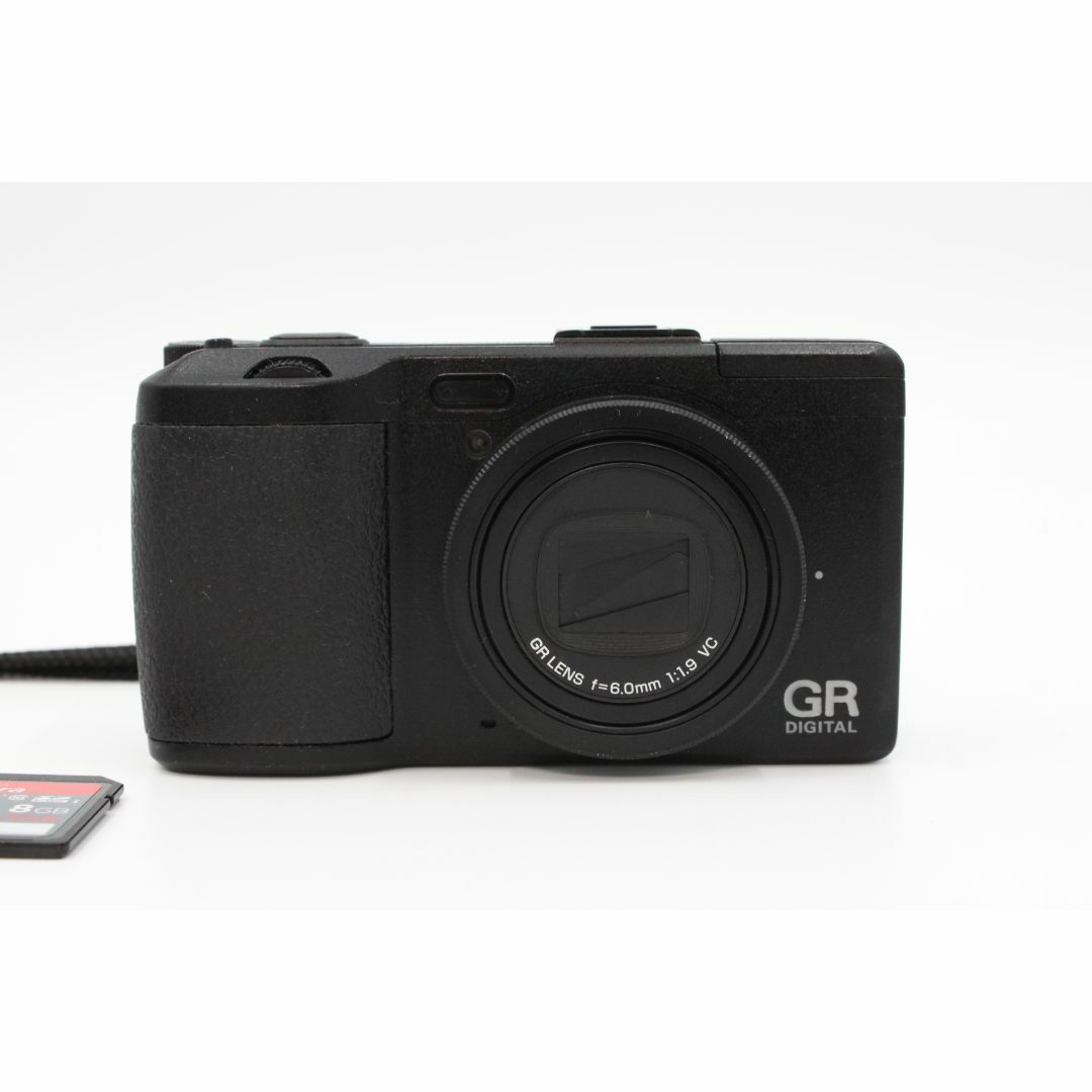 RICOH - 【訳アリ良品】RICOH リコー デジタルカメラ GR DIGITAL IV 175720 ブラック #LE2024753