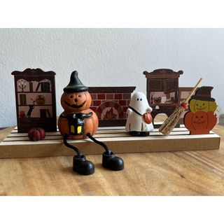 【新品】ハロウィンの置物セット(置物)
