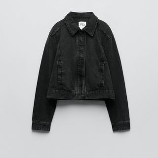 ZARA(Gジャン/デニムジャケット ・ ブラック/黒色系)のフリマ ZARA(Gジャン/デニムジャケット ・ ブラック/黒色系)のフリマ