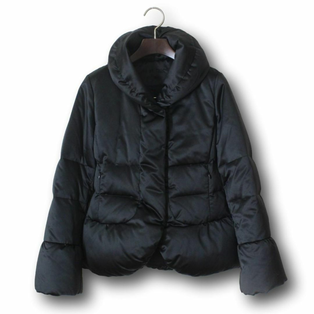 【新品同様】TO BE CHIC トゥービーシック ダウンジャケット 40 黒