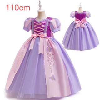 子供刺繍ドレスピアノ発表会 パーティー 演奏会 発表会　110cm(ドレス/フォーマル)