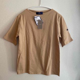 セントジェームス(SAINT JAMES)の新品　セントジェームス　イエナ　トップス　カットソー　半袖Tシャツ　ベージュ(Tシャツ(半袖/袖なし))