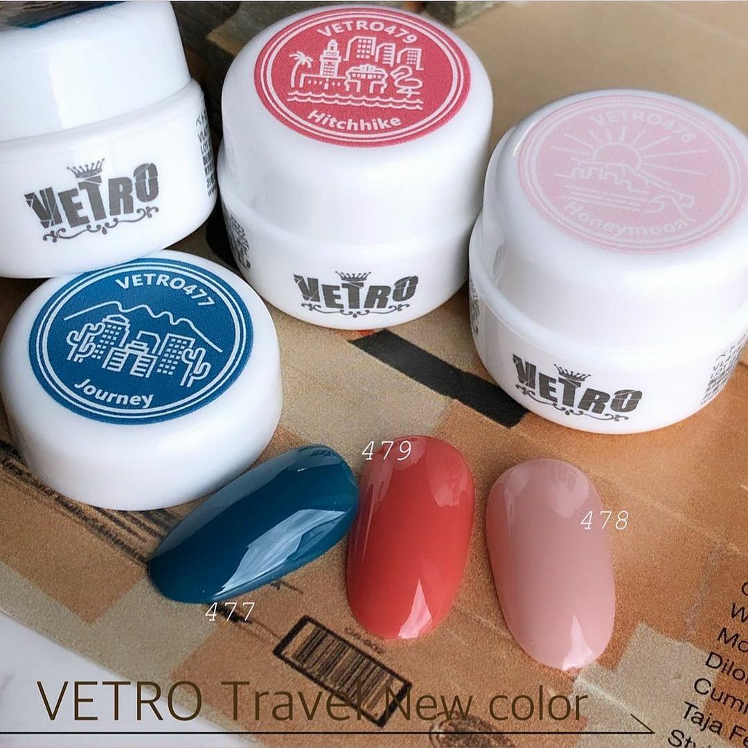 ☆VL477-479新品☆ベトロVETROくすみカラージェル3色セット☆の ☆VL477-479新品☆ベトロVETROくすみカラージェル3色セット☆の