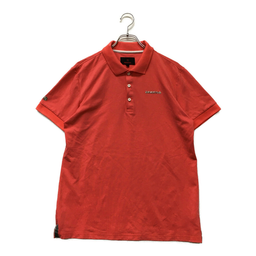 coco 中古 ブリーフィング BRIEFING メンズ 半袖ポロシャツ L 赤 coco 中古 ブリーフィング BRIEFING メンズ 半袖ポロシャツ L 赤