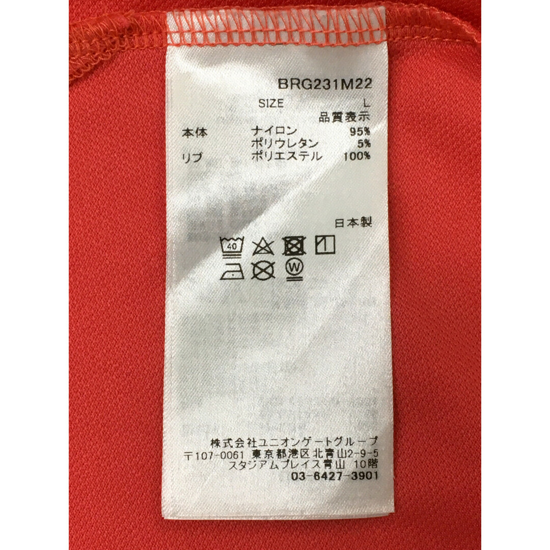 coco 中古 ブリーフィング BRIEFING メンズ 半袖ポロシャツ L 赤 coco 中古 ブリーフィング BRIEFING メンズ 半袖ポロシャツ L 赤