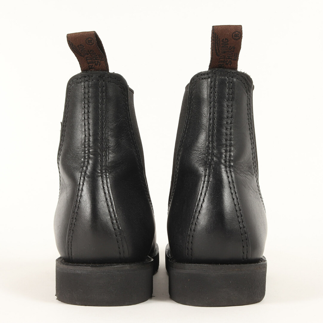 新品 Santoni サントーニ ブラックレザー ブーツ 7.5 掴まれ 新品 Santoni サントーニ ブラックレザー ブーツ 7.5 掴まれ