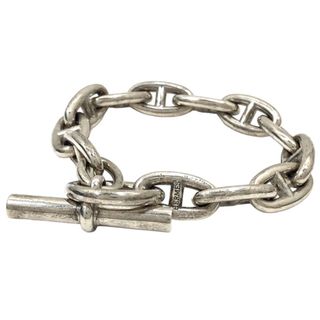 エルメス(HERMES)の　エルメス HERMES シェーヌダンクル ブレスレットGM Ag925 ジュエリー(ブレスレット)