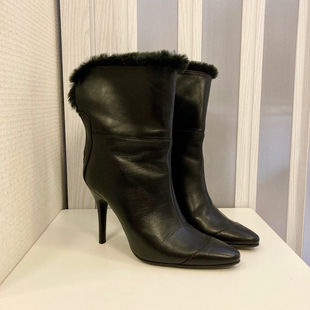 SEVEN TWELVE THIRTY - 定価約3万✨美品 VII XII XXX ファー ミドルブーツ ショートブーツ