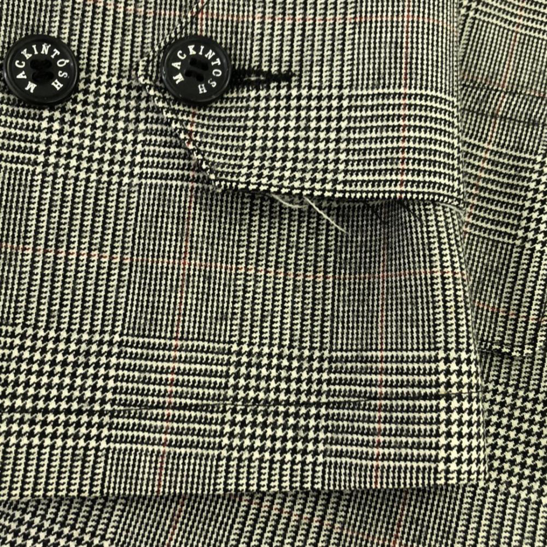 MACKINTOSH - マッキントッシュ ウール チェック柄 ステンカラー MACKINTOSH - マッキントッシュ ウール チェック柄 ステンカラー