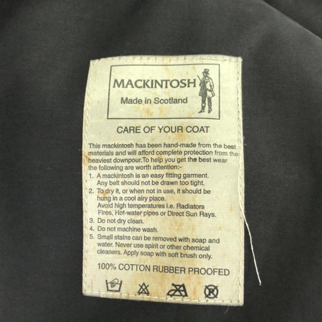 MACKINTOSH - マッキントッシュ ウール チェック柄 ステンカラー MACKINTOSH - マッキントッシュ ウール チェック柄 ステンカラー
