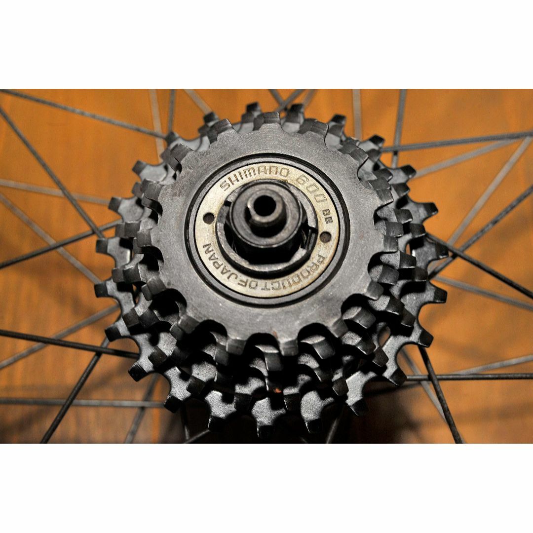 ☆MAVIC & SHIMANO LARGE HAB REAR完組ホイール ♪