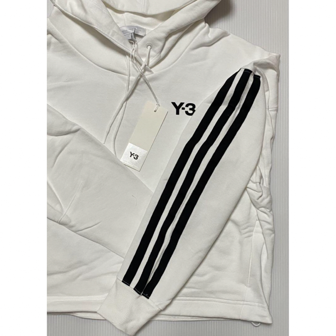新品 Y-3 スウェットパーカー オーバーサイズS オーホワイトHG3790 新品 Y-3 スウェットパーカー オーバーサイズS オーホワイトHG3790