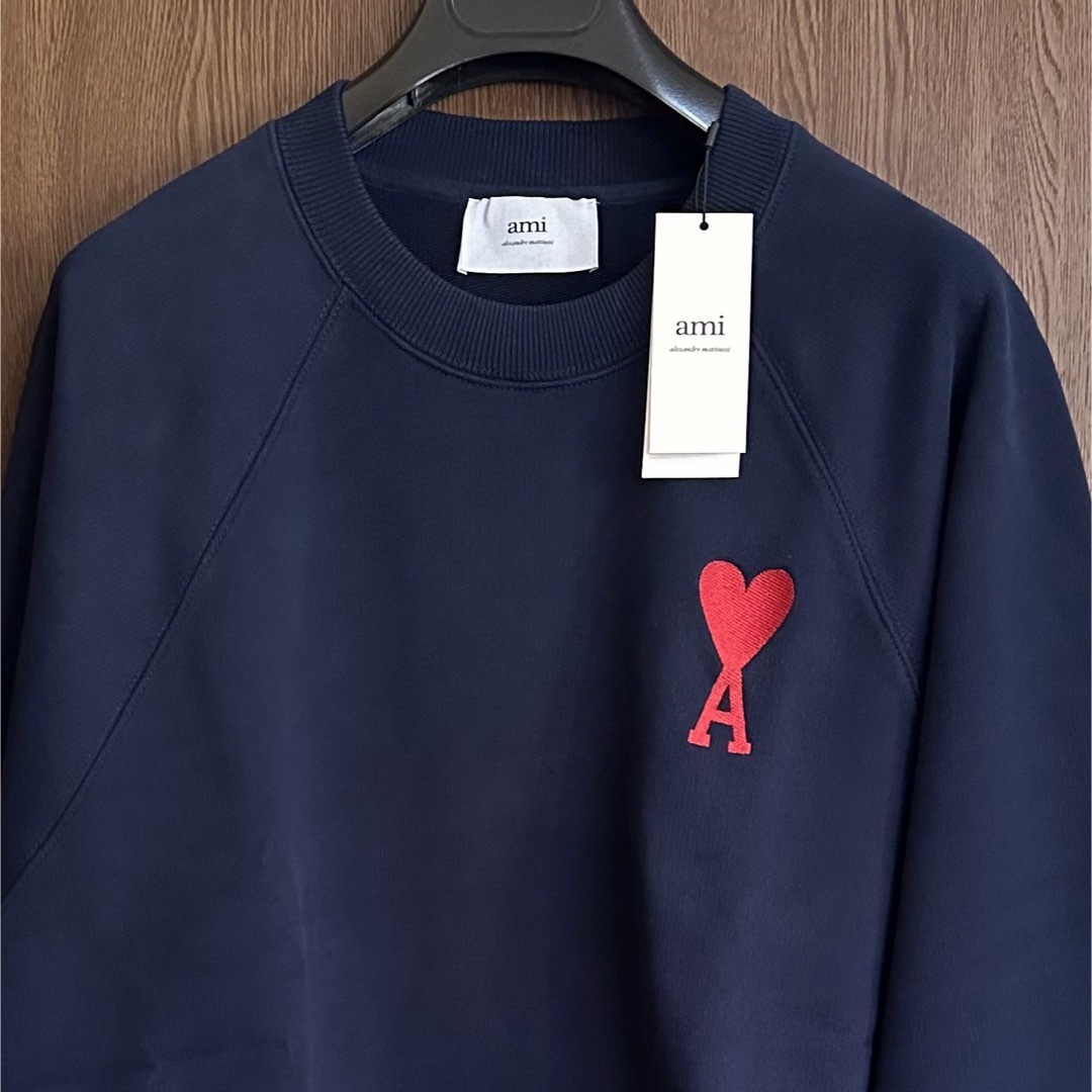 ami - 濃紺XXL新品 AMI Paris ビッグ グラフィック スウェット ami - 濃紺XXL新品 AMI Paris ビッグ グラフィック スウェット
