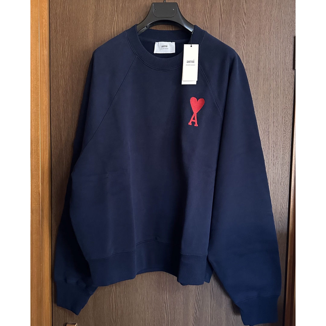 ami - 濃紺XXL新品 AMI Paris ビッグ グラフィック スウェット ami - 濃紺XXL新品 AMI Paris ビッグ グラフィック スウェット