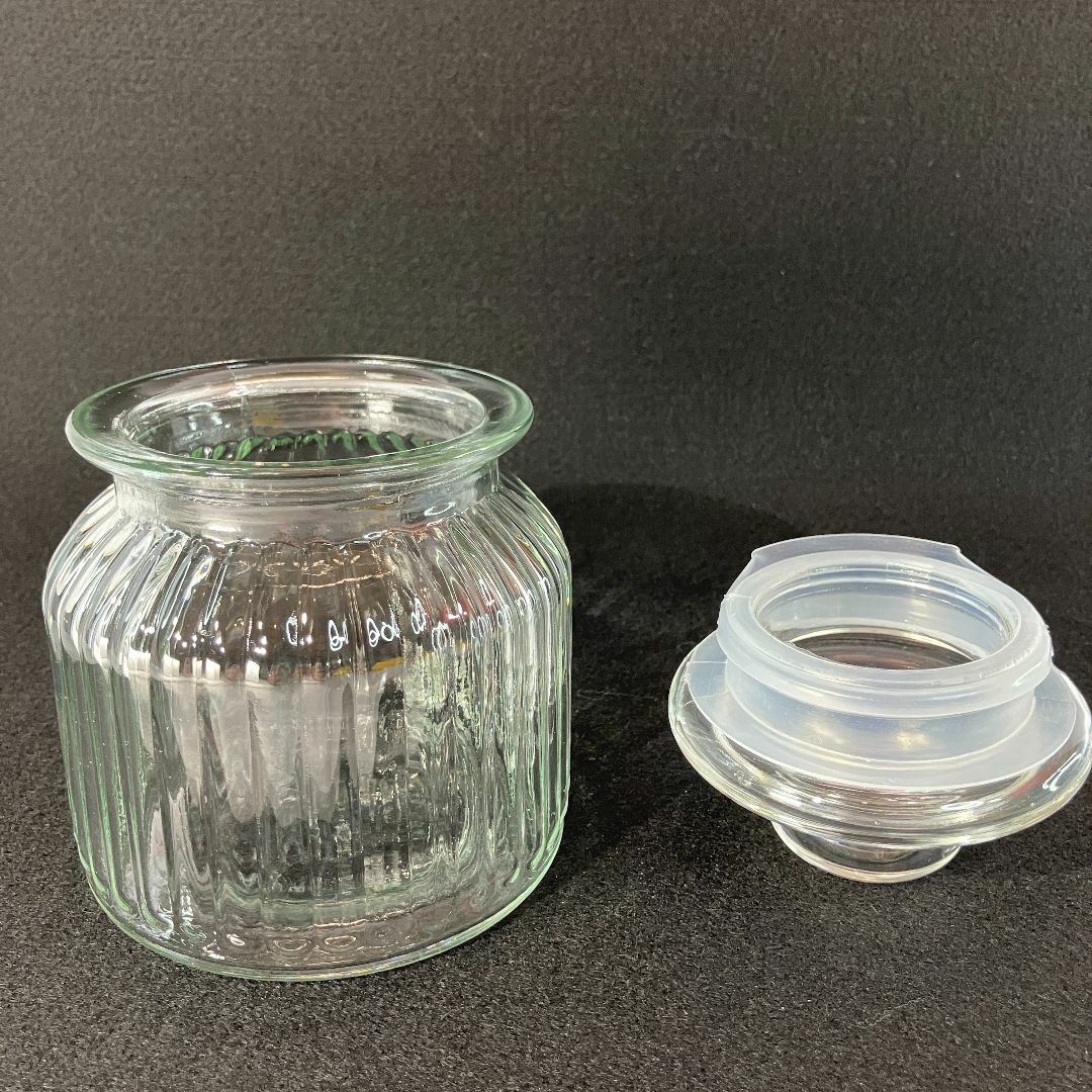DULTON - 【未使用品】 ダルトン ガラスキャニスター パンプキン DULTON - 【未使用品】 ダルトン ガラスキャニスター パンプキン