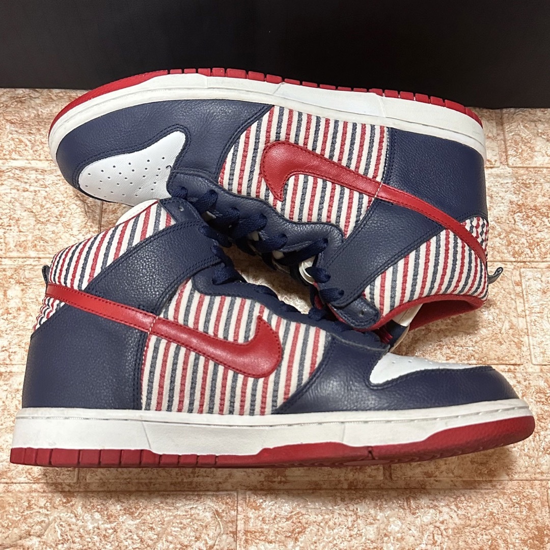 日本未発売レア】NIKE DUNK HI Independence Day 日本未発売レア】NIKE DUNK HI Independence Day