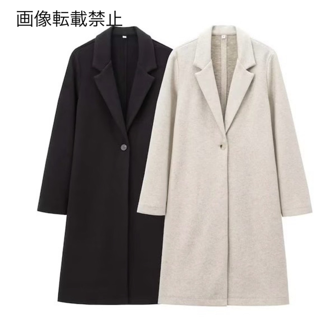 10月新作15503◆2color ロングコート チェスターコート