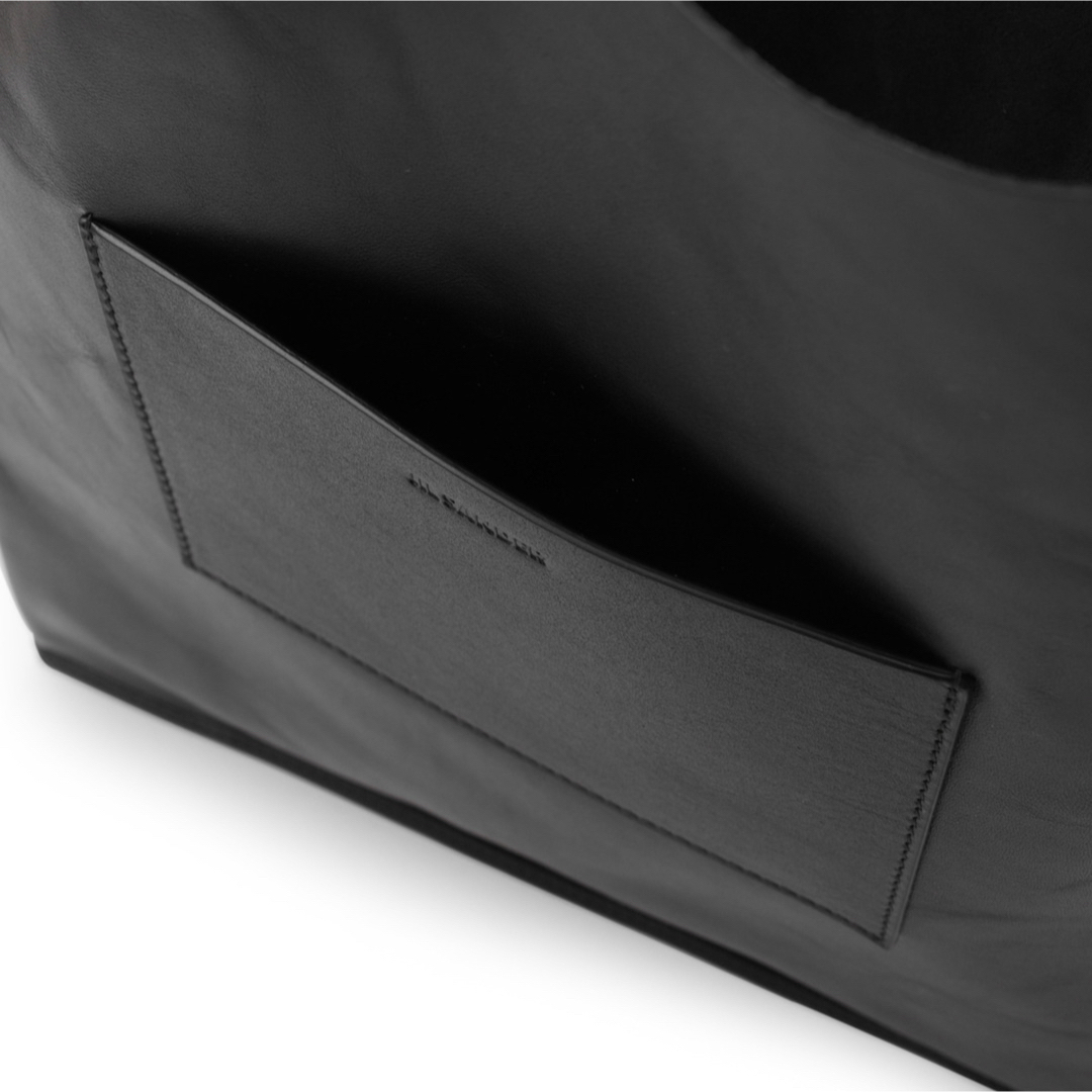 ジルサンダー JIL SANDER トートバッグ 001Market 黒 レザー ジルサンダー JIL SANDER トートバッグ 001Market 黒 レザー