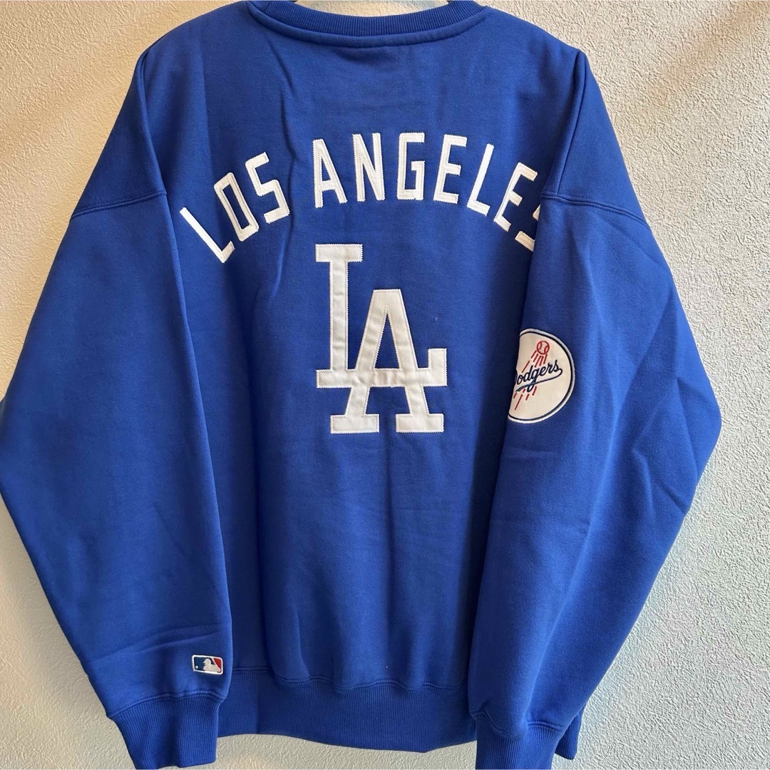 MLB - 【XL】MLB公式 ドジャース 裏起毛 刺繍トレーナー○大谷 MLB - 【XL】MLB公式 ドジャース 裏起毛 刺繍トレーナー○大谷