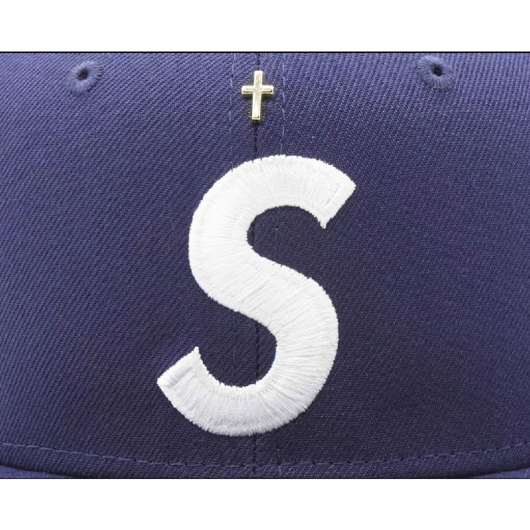 Supreme - Supreme Gold Cross S Logo New Era navy 8の通販 by Supreme - Supreme Gold Cross S Logo New Era navy 8の通販 by