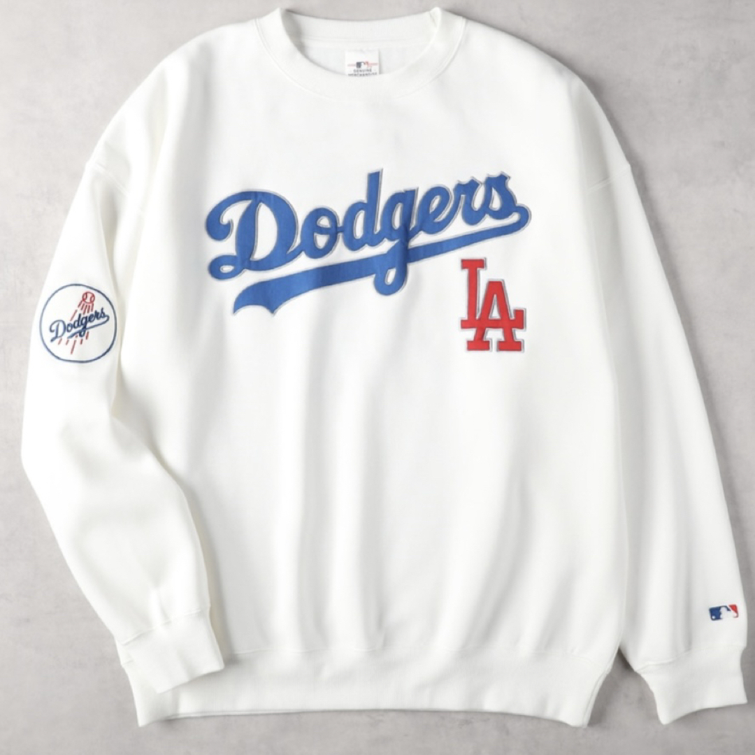 MLB - 【XXL(3L)】MLB公式 ドジャース 裏起毛 刺繍トレーナー MLB - 【XXL(3L)】MLB公式 ドジャース 裏起毛 刺繍トレーナー