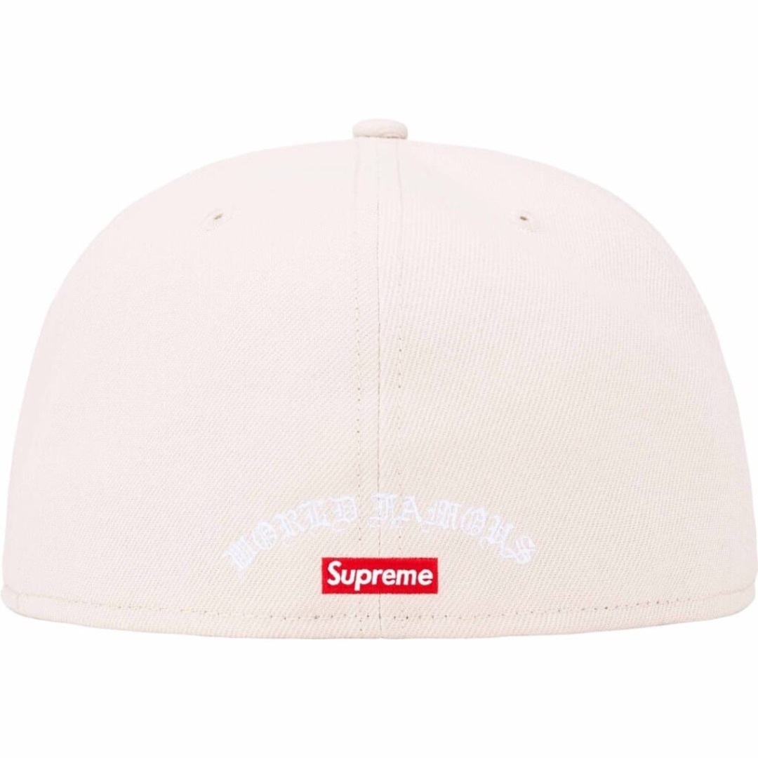 Supreme Gold Cross S Logo New Era 白5 Supreme Gold Cross S Logo New Era 白5