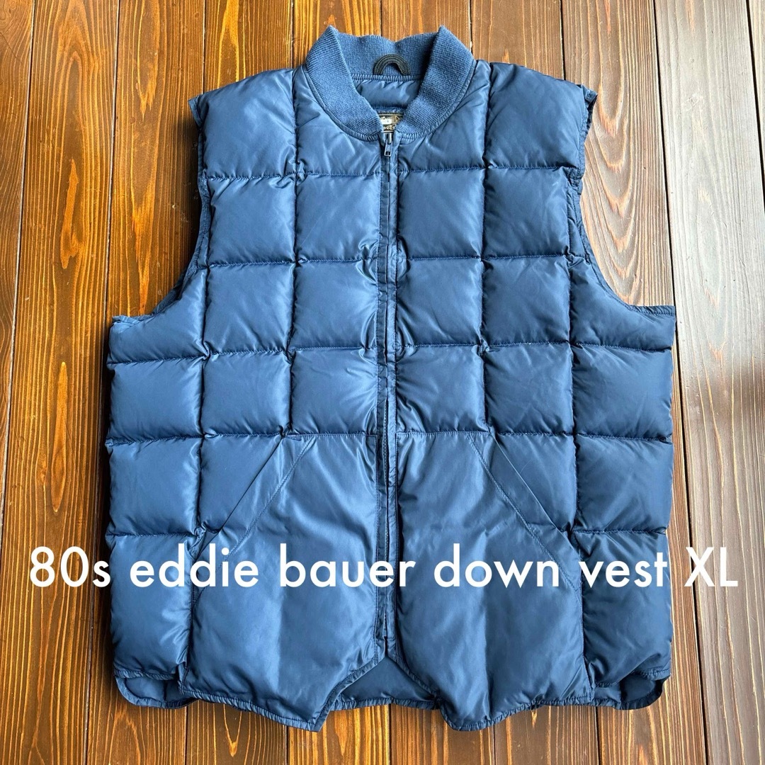 Eddie Bauer - 80s Eddie bauer エディーバウアー ダウンベスト Eddie Bauer - 80s Eddie bauer エディーバウアー ダウンベスト