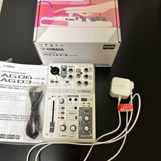 ヤマハ(ヤマハ)のYAMAHA AG03 Mk2(オーディオインターフェイス)