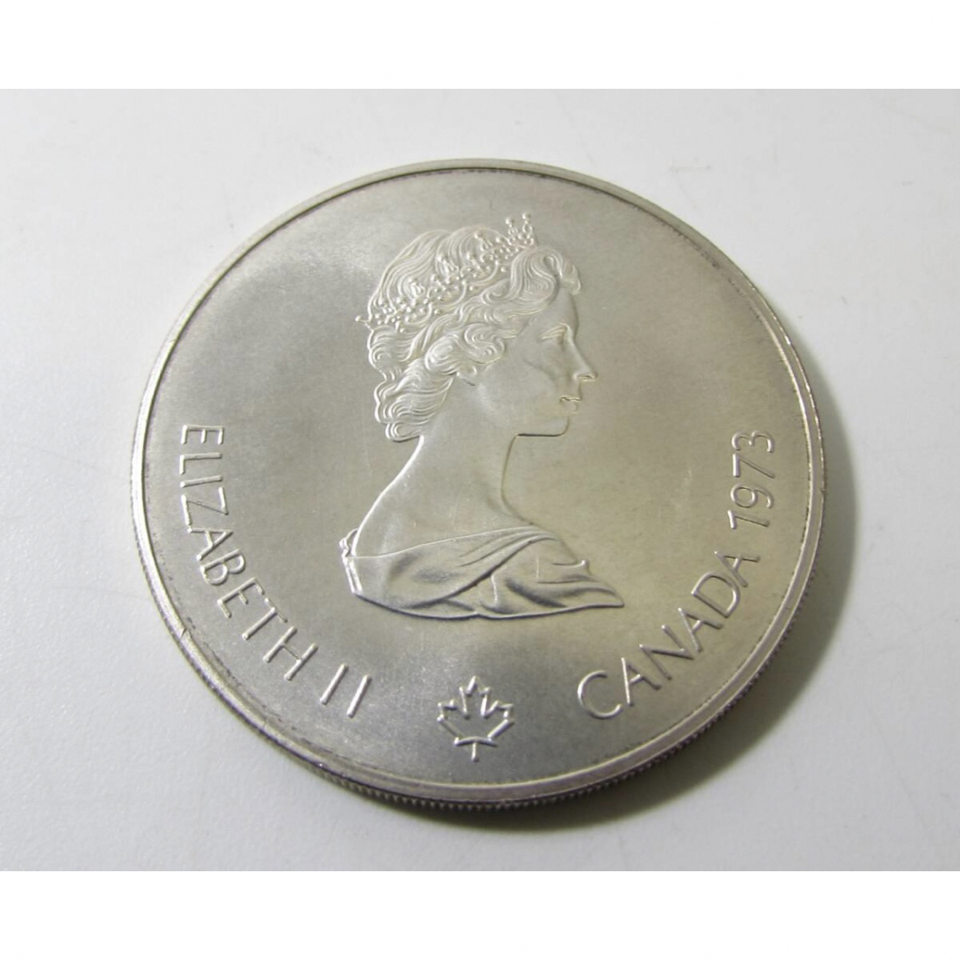 1973年 カナダ モントリオールオリンピック記念硬貨 銀貨5ドル 1973年 カナダ モントリオールオリンピック記念硬貨 銀貨5ドル