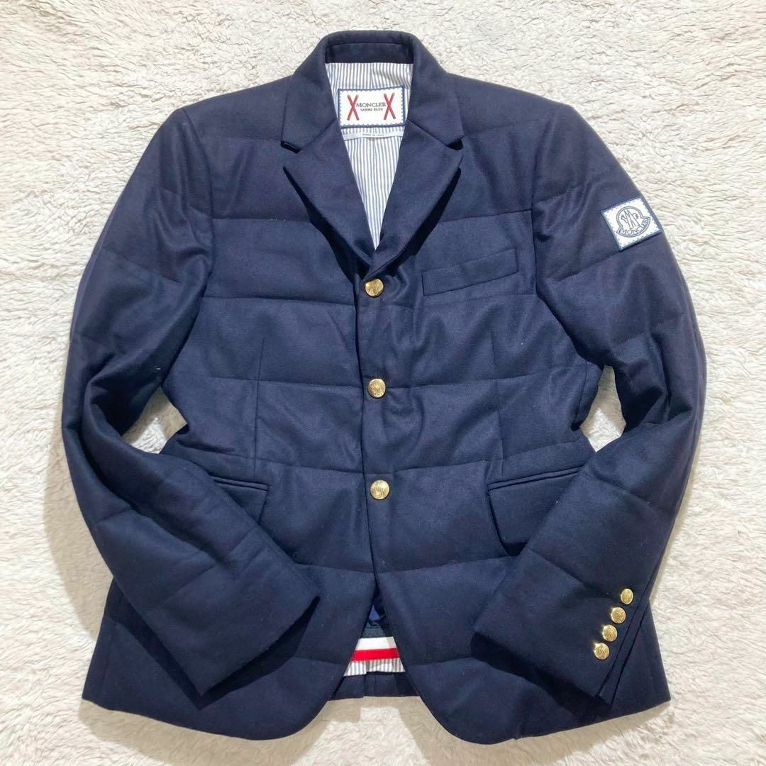 MONCLER - 【極美品】MONCLER ガムブルー ダウンジャケット MONCLER - 【極美品】MONCLER ガムブルー ダウンジャケット